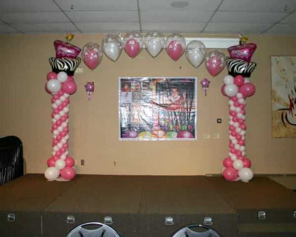 Columns with Double Stuffed Arch 8x10