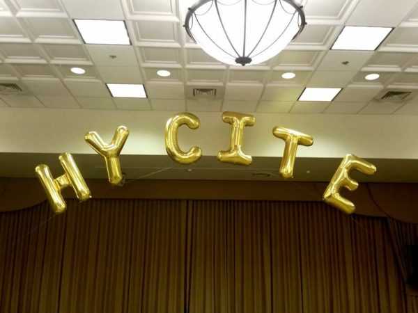 HYCITE Gold Letters Arch