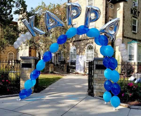 KAPPA Letters and Blue Linking Arch