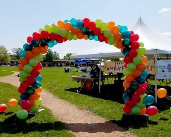 Multicolored Arch