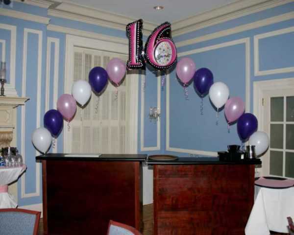Sweet 16 Pearl Arch