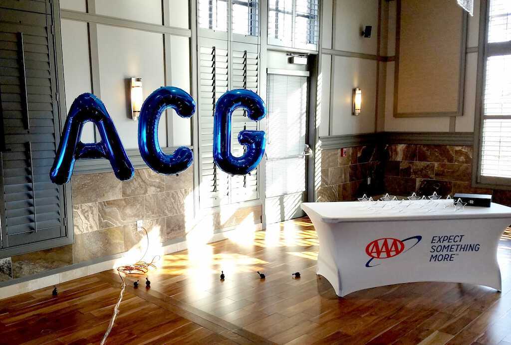 Triple AAA ACG Letters - Balloons By Design