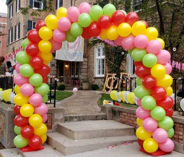 Do you need a special color or themed arch entrance for your event? Let us design an arch that fits your chosen colors and or theme to greet all your guests.