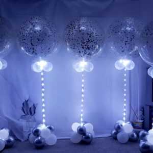 Do you need large confetti filled balloons for your special event? Let us show you how these custom made confetti filled balloons will WOW and impress your guests.