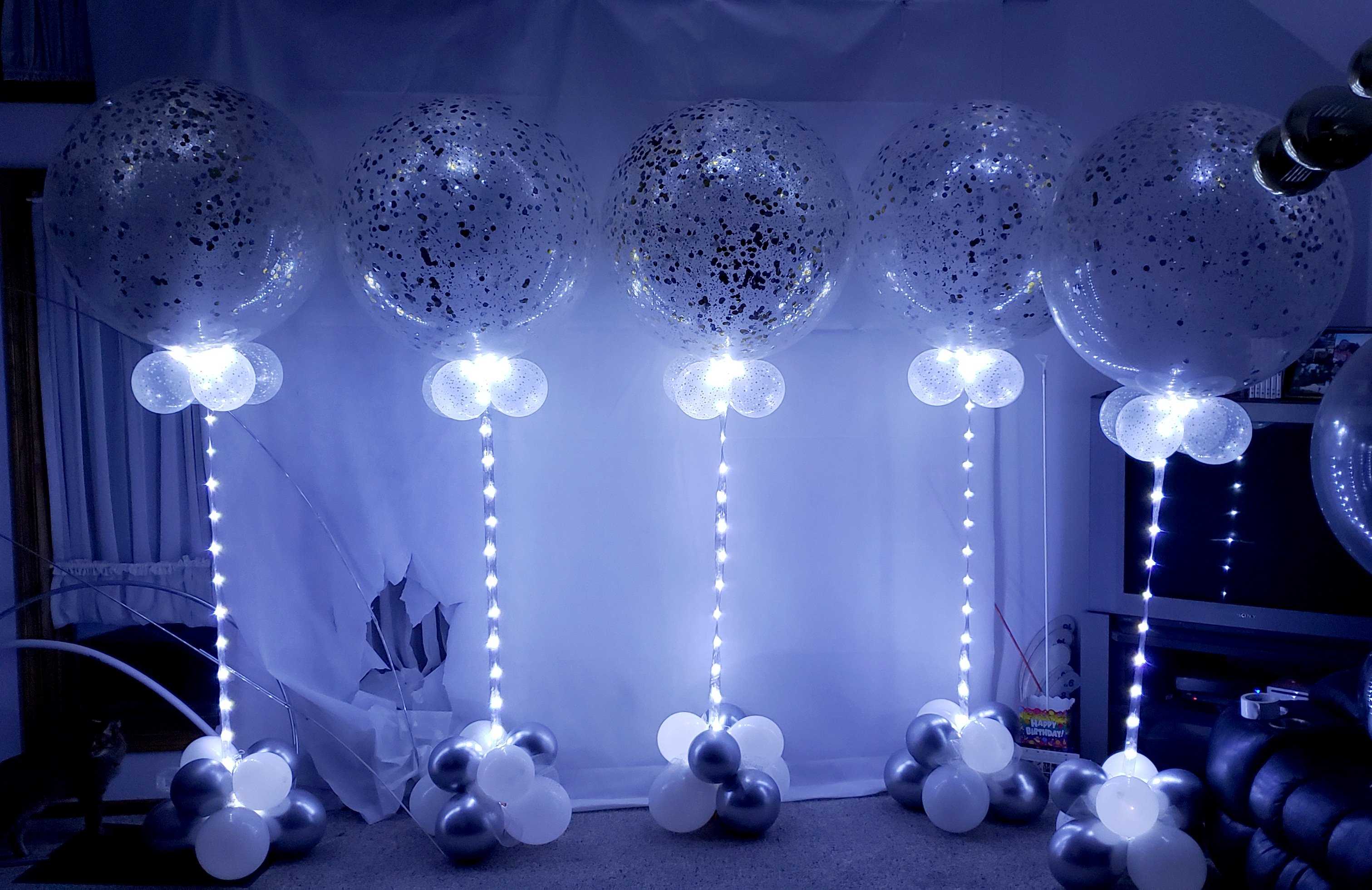 corporate glow in the dark balloon columns for your next event | marquees | backdrops | www.mybigletters.com