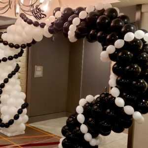 Do you need a special themed or colored arch for an entrance at your next event? Let us design a colored or themed arch that will look Great greeting your guests.