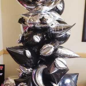 Do you need a special organic looking column made with all assorted foil balloons? Let us design & or make you a special foil column to impress your guests.