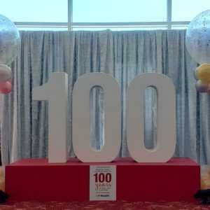 Do you need some large confetti and glitter filled balloons to highlight a special area at your event? We can make those 3 foot balloons look special for your next event in your colors.