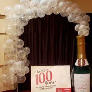 Do you need a large Champagne bottle with bubbles to celebrate your big event? Using these available large champagne bottles & adeed clear balloon bubbles to it you can really show your guests you're celebrating some thing special.