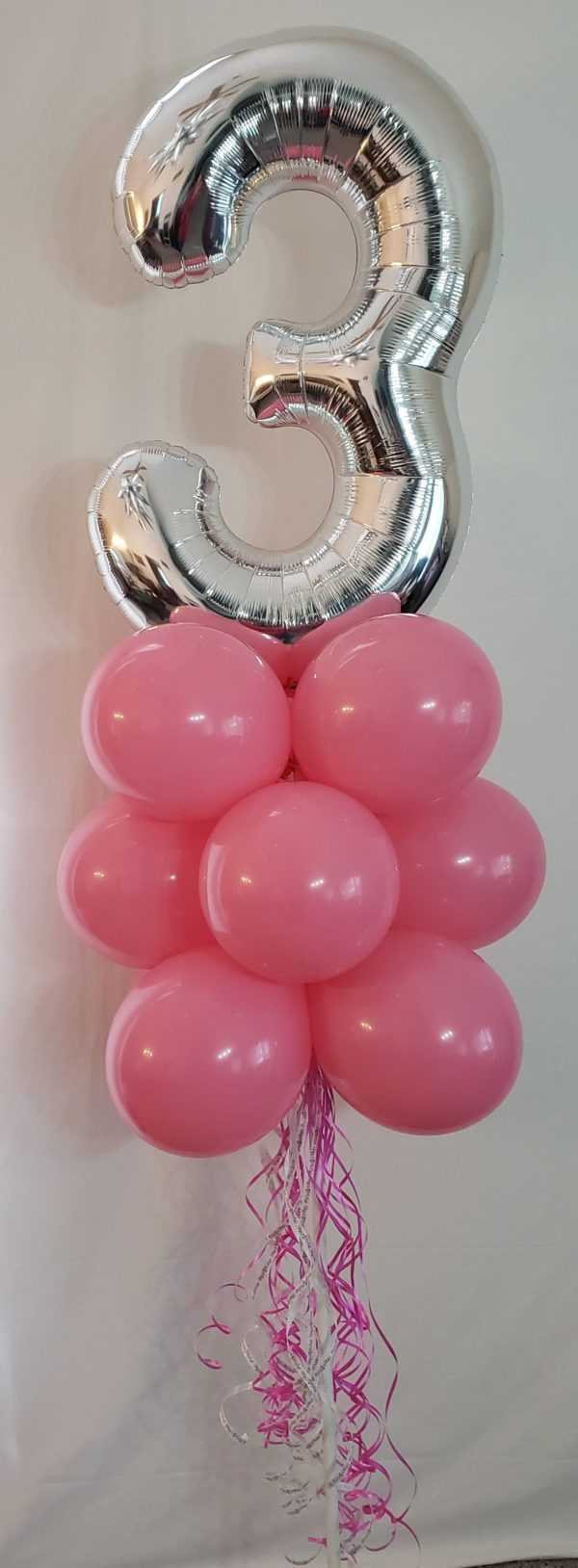 Do you need a B-Day numbered yard pole to help celebrate that special day? Let us make one of these popular yard poles in their favorite colors & of course their B-Day number on top.