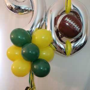 Do you need a special B-Day yard pole display? Let us create one for you in their favorite colors or theme.