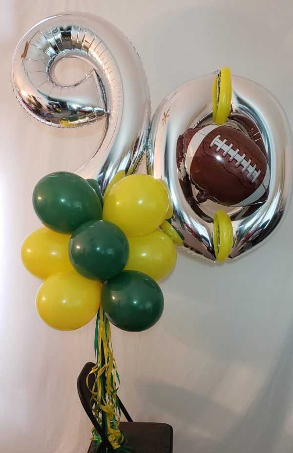 Do you need a special B-Day yard pole display? Let us create one for you in their favorite colors or theme.