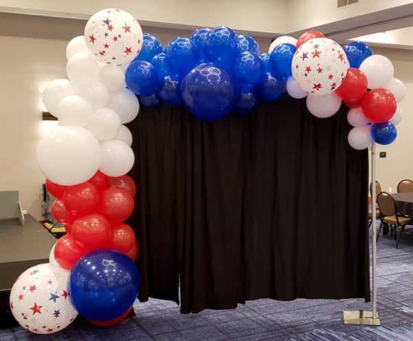 Do you need a organic balloon garland for a photo back drop?