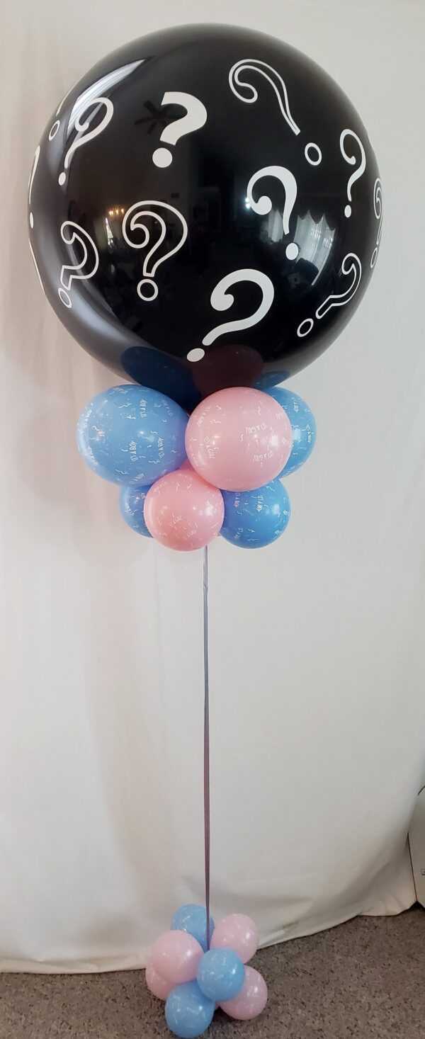 Do you need a special display for your Gender Reveal party? This design works great.