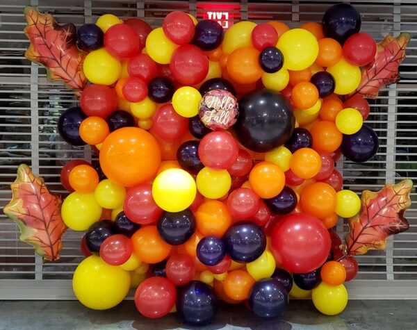 Do you need an Organic balloon wall for a photo backdrop? We can create Organic photo backdrops in any color combination & or theme to fit your event.
