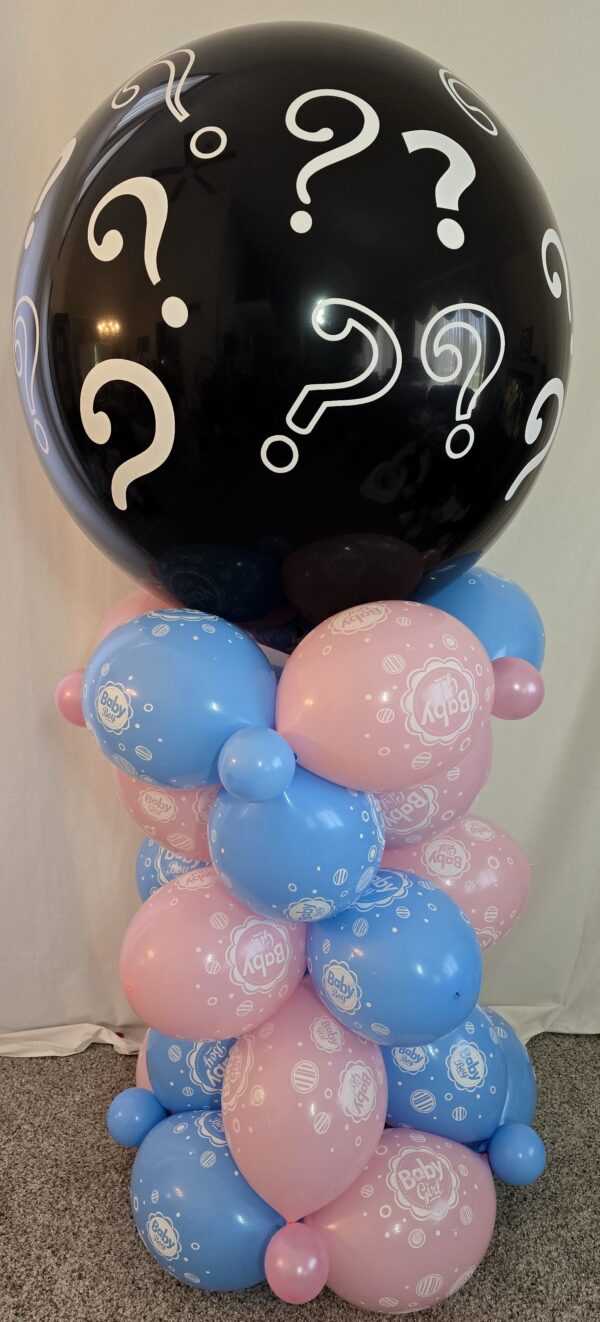 Do you need a great looking Gender Reveal balloon column for your upcoming event?